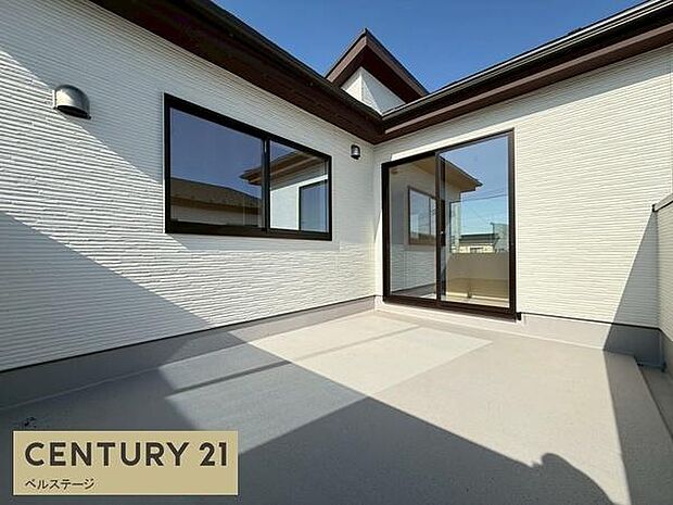 とてもきれいなバルコニーです