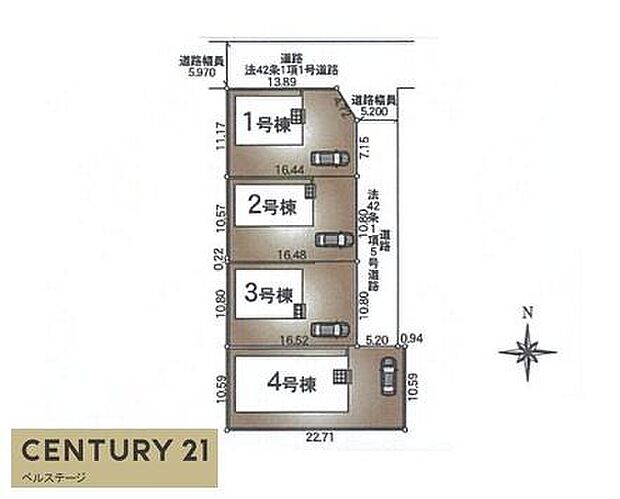 1号棟！日当たりが良く快適な立地です！