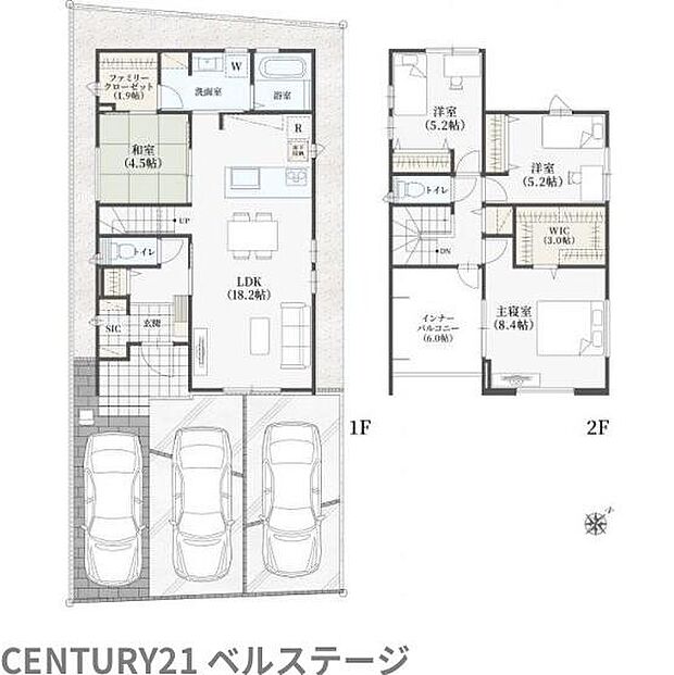 こだわりの間取りで住み心地快適