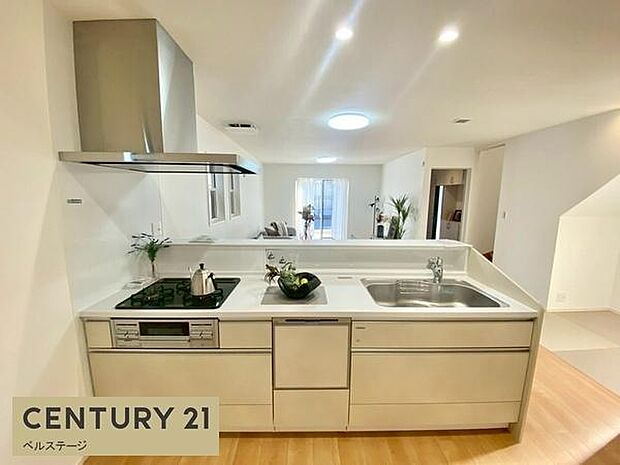 お洒落なカウンターキッチン