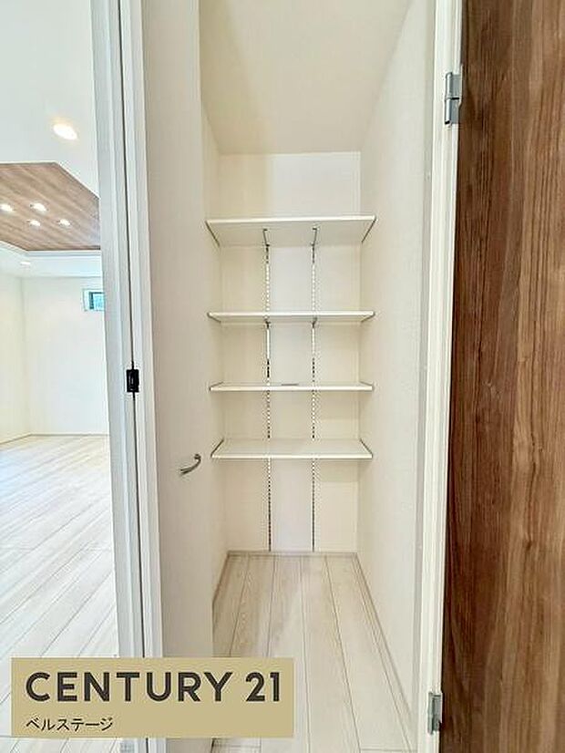 大容量の収納で安心！