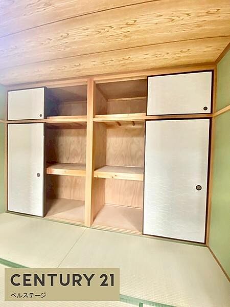 和室にも収納があります！