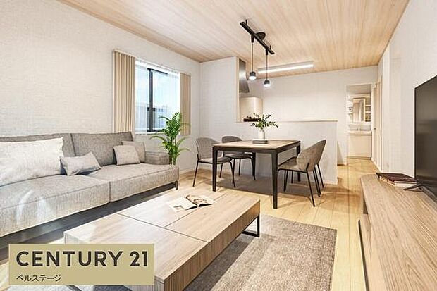 同仕様　心地よい風が通り抜けるリビング！