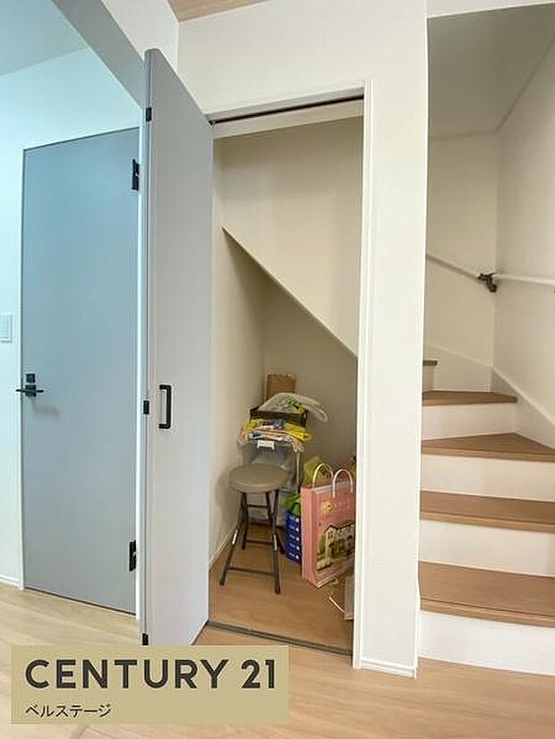 思わぬところの収納もばっちり！
