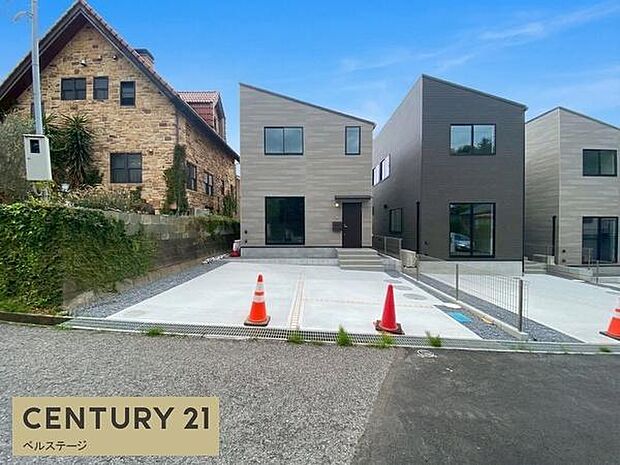 ゆとりある安心の駐車スペース