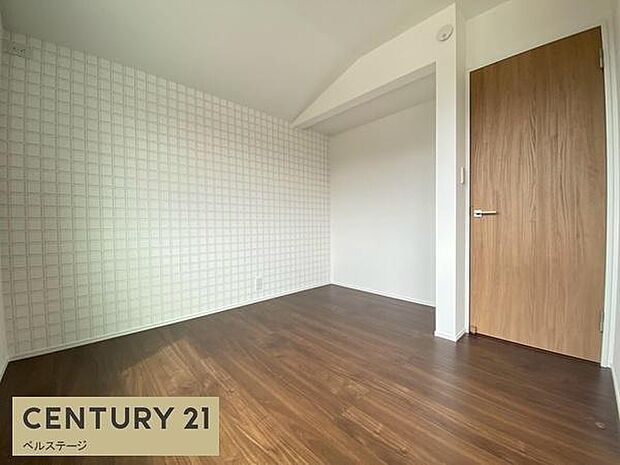 収納が付いた洋室でお部屋スッキリ