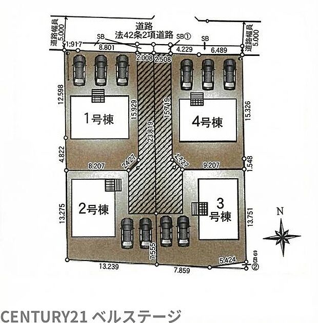 駐車2台可能です!