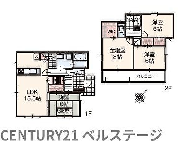 4号棟間取り図になります！