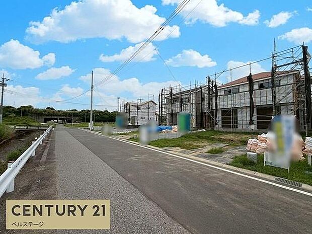 車通りが少ない前面道路