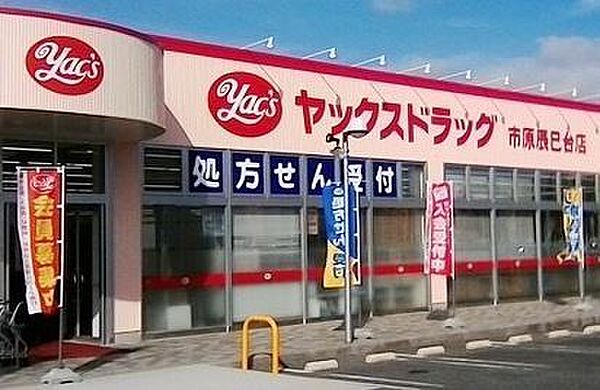 ヤックスドラッグ市原辰巳台店まで1343m