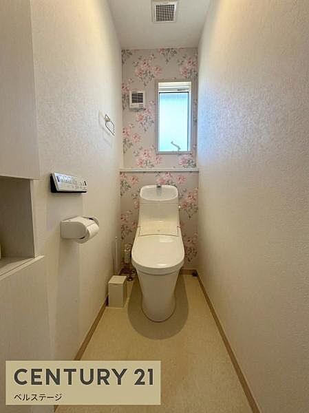 手洗い一体型トイレで、お掃除も楽々！