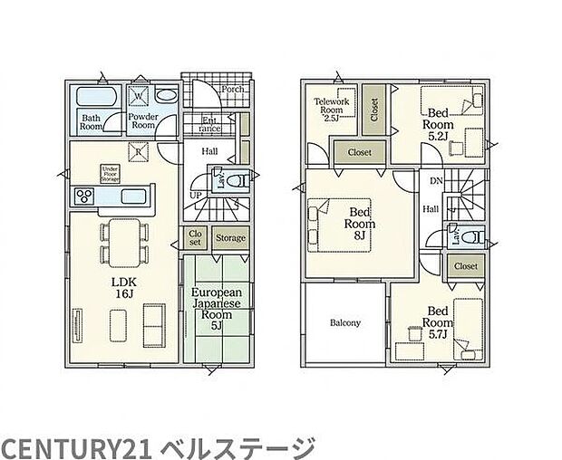2号棟間取り図になります!