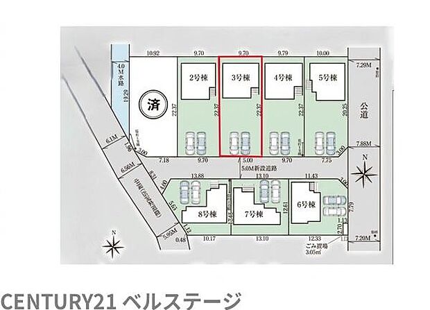 駐車2台可能です!
