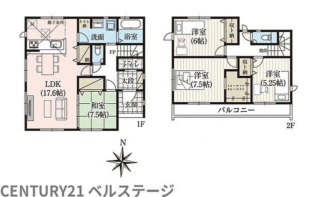 4号棟間取り図になります！