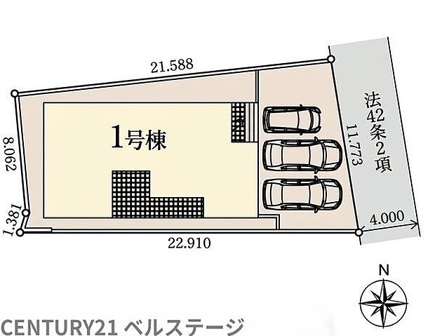 区画図です！