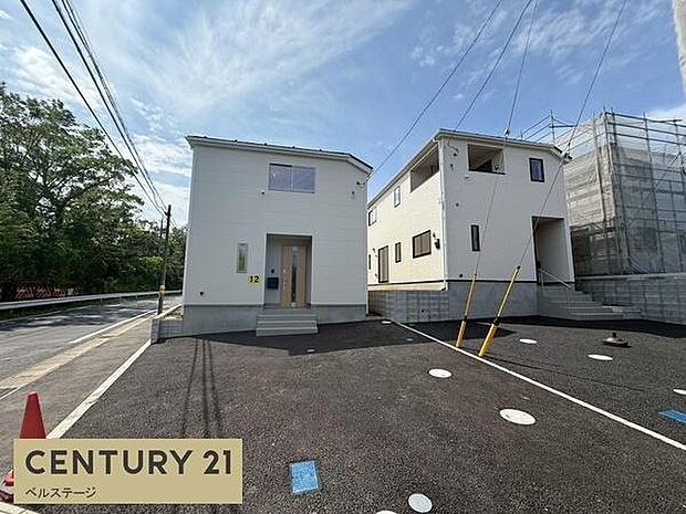 ゆとりある駐車スペースで安心