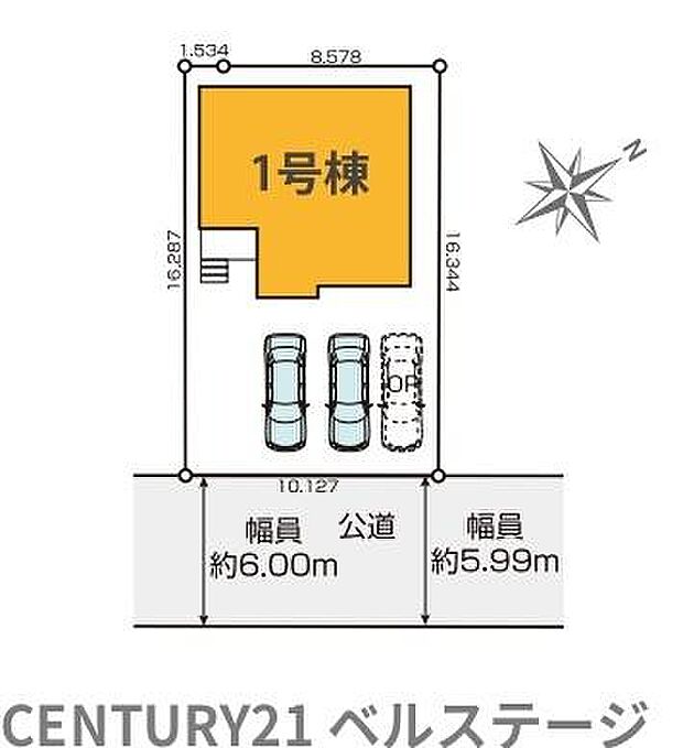 区画図です！