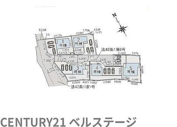区画図です！5号棟になります！