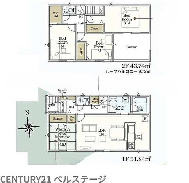 4号棟間取り図になります!