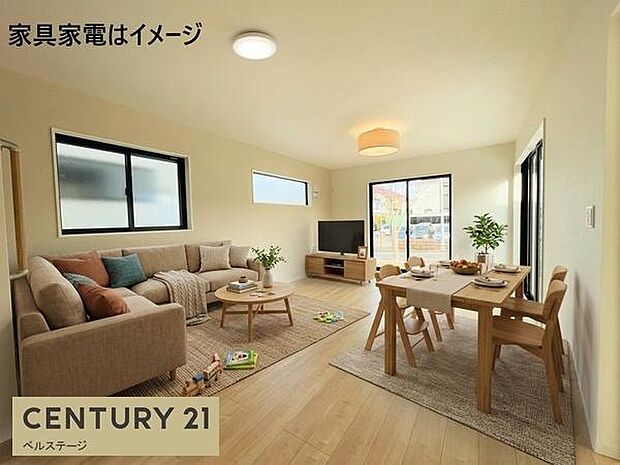 新しい住まいでソファを昼に使う場面を思い浮かべてみたい場所!家族の人数や生活時間によって使い方を変えられるのもポイント。家具や生活用品を置いた後の姿まで考えると、日常の動きがよりリアルに見えてきます。
