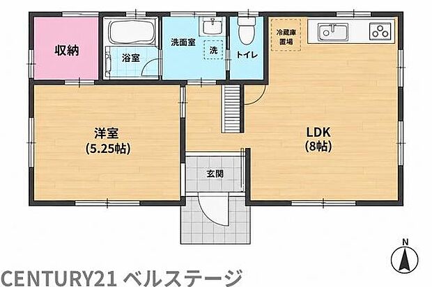 ワンフロアだからこそ叶う、明るく風通しの良い高天井空間。ワンルームのような開放感を感じつつ、S(サービスルーム)をうまく使って生活感を隠せます。ワンランク上のシンプルライフを始めませんか!