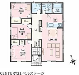 JR内房線 富津市下飯野 新築戸建1号棟