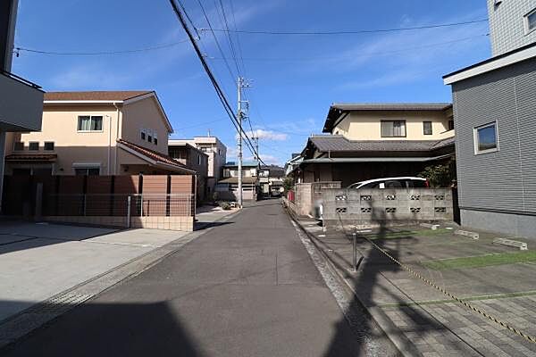 前面道路の様子です。