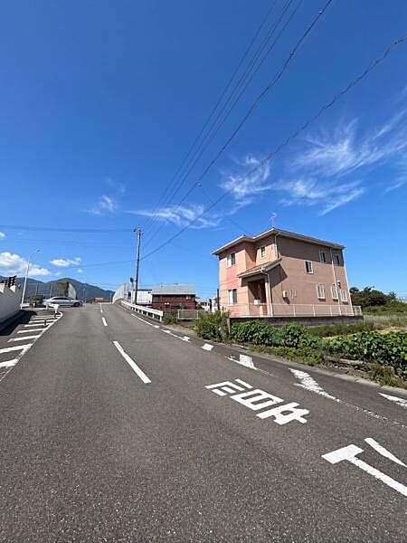 前面道路の様子