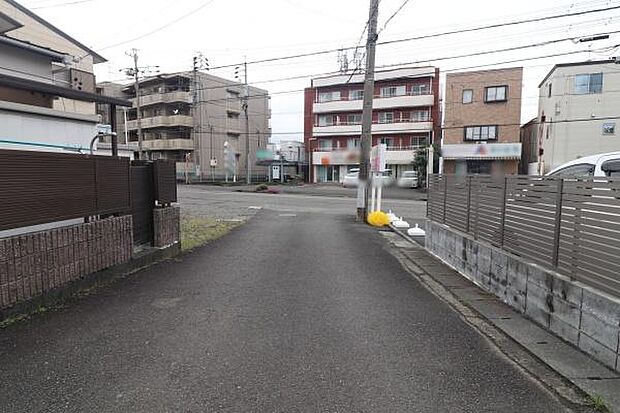 前面道路の様子