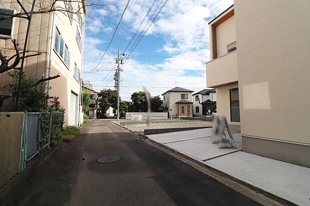 前面道路の様子