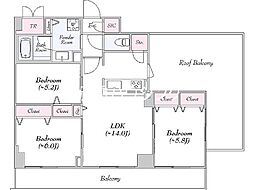 ロイジェント志村坂上 7階/701