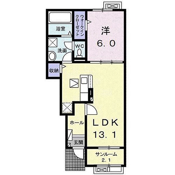 同じ建物の物件間取り写真 - ID:202008177915