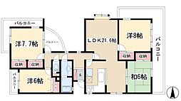 パルナス岳見町 2階