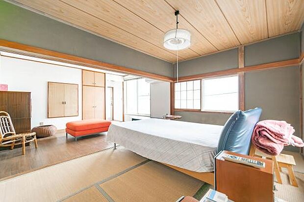 「癒しの畳空間」明るい和室。客間や寝室にも便利な和室。一部屋あると嬉しい。それが和室。