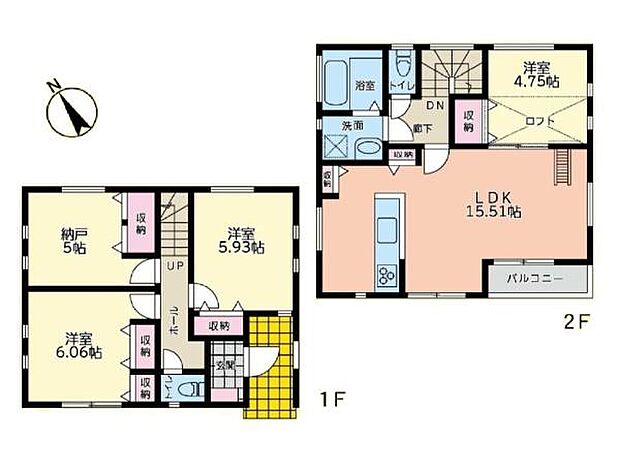 「笑顔あふれる大空間×家事ラク動線」広々とした空間で、お子様が元気いっぱいに駆け回る。効率的な家事動線でママも笑顔。家族みんながのびのび暮らせる住まいです。