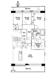 間取図画像 4LDK