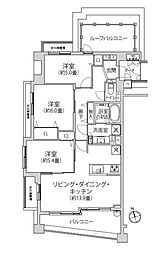 間取図画像 3LDK