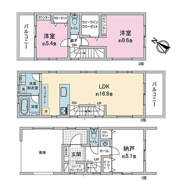 「笑顔あふれる大空間×家事ラク動線」広々とした空間で、お子様が元気いっぱいに駆け回る。効率的な家事動線でママも笑顔。家族みんながのびのび暮らせる住まいです。