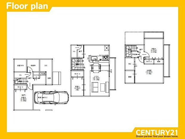 ■■プラン例■■3階建てプラン