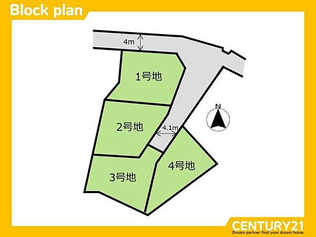2号地 区画図