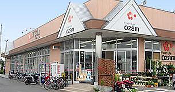 スーパーオザム村山店まで825m