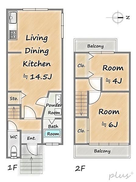 間取り：326000173677