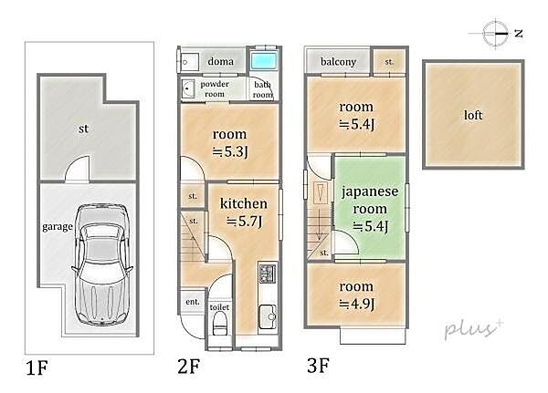 間取り：326000191549