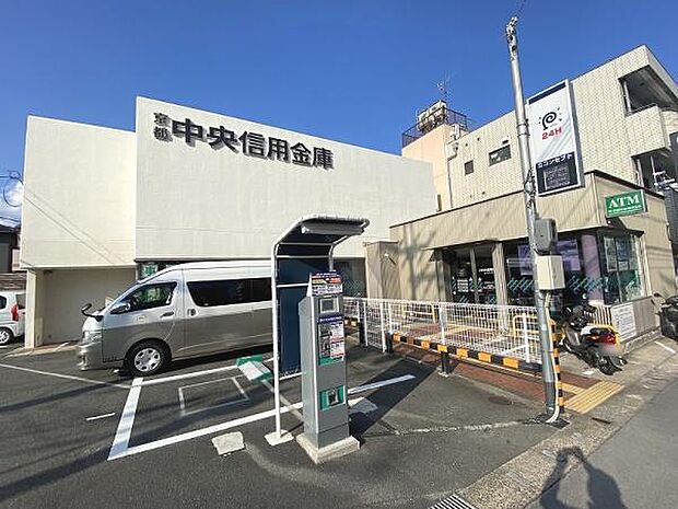 京都中央信用金庫賀茂支店まで603m