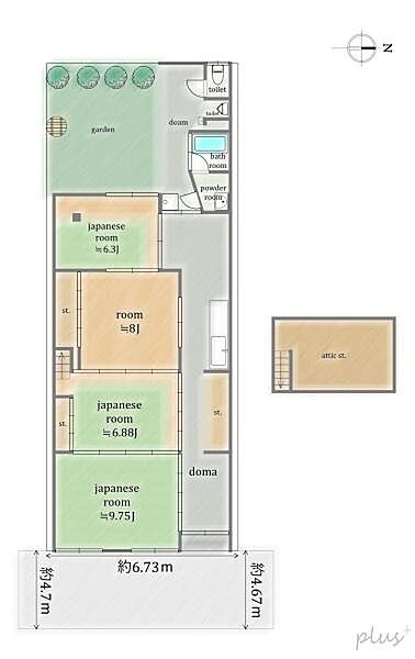 間取り：326000220674