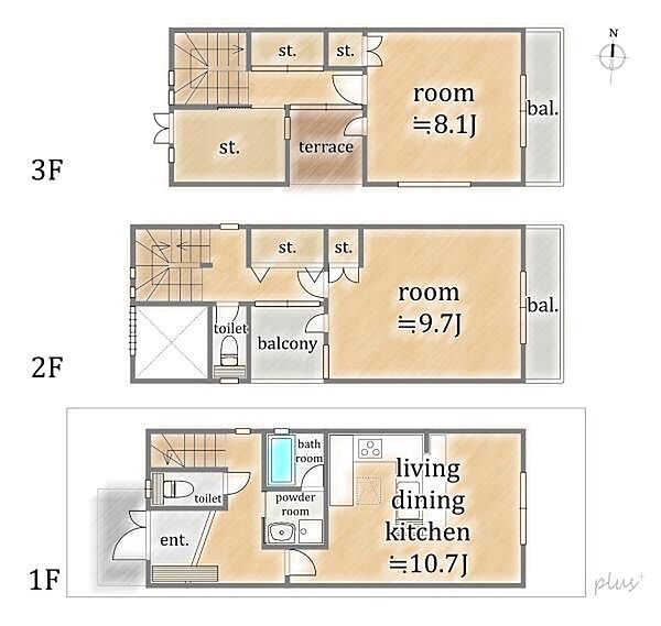 間取り：326000224782