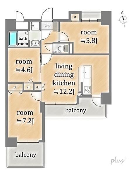 間取り：326000238749