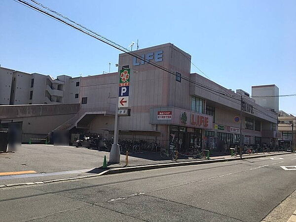 ライフ壬生店まで518m