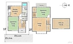 太秦 路地奥の家