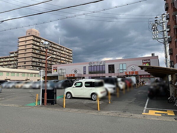 ライフ梅津店まで284m